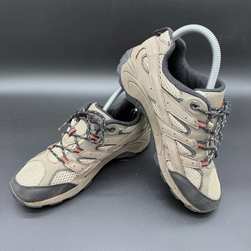 Merrell Big Kid's Moab 2 Low Lace Hiking Shoe Sneakers Size 5 M Brown